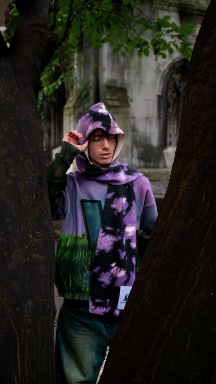 "Somna" Hood Scarf - Maison Bon Voyage