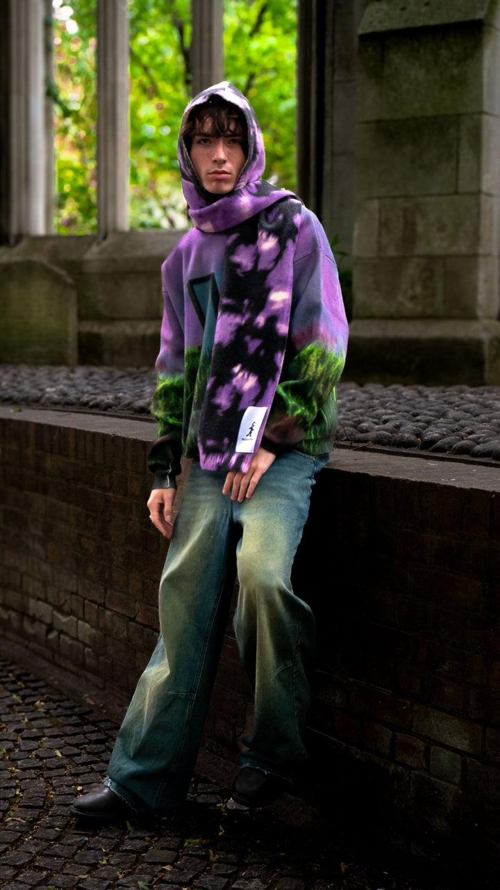 "Somna" Hood Scarf - Maison Bon Voyage