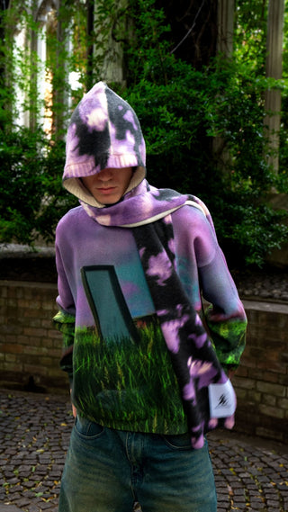 "Somna" Hood Scarf - Maison Bon Voyage